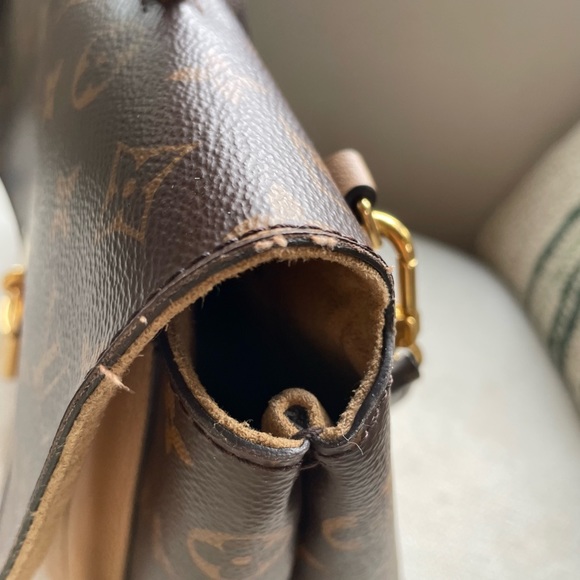 LOUIS VUITTON Marignan monogram handbag canvas with leather - Picture 12 of 17